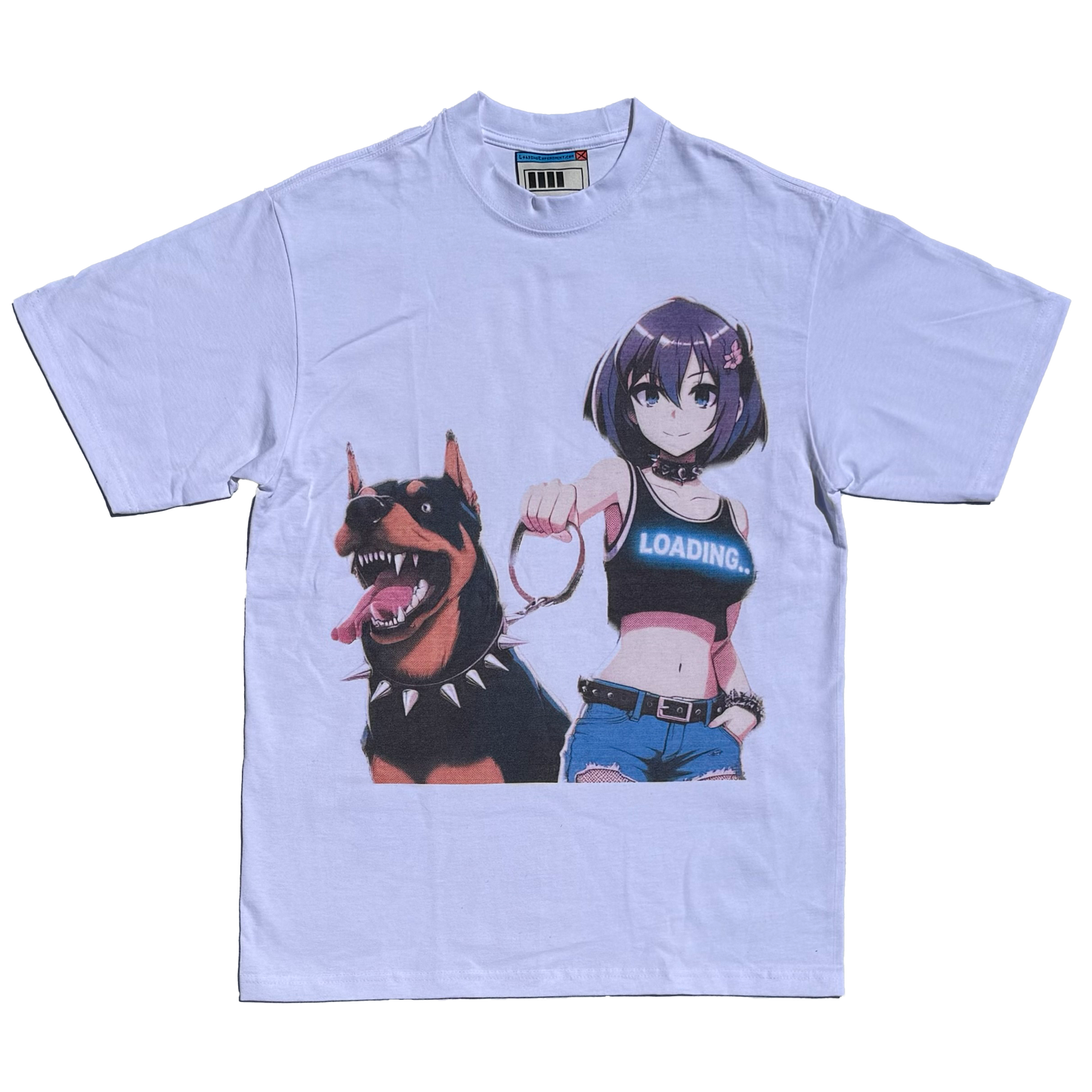 Anime White Tee
